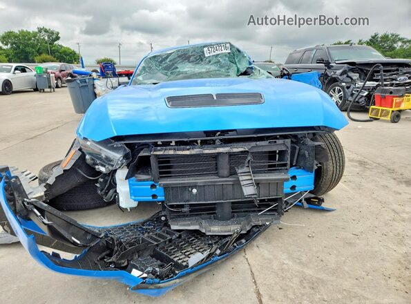 1FA6P8CF5T5402436 2026 FORD MUSTANG Blue Front view