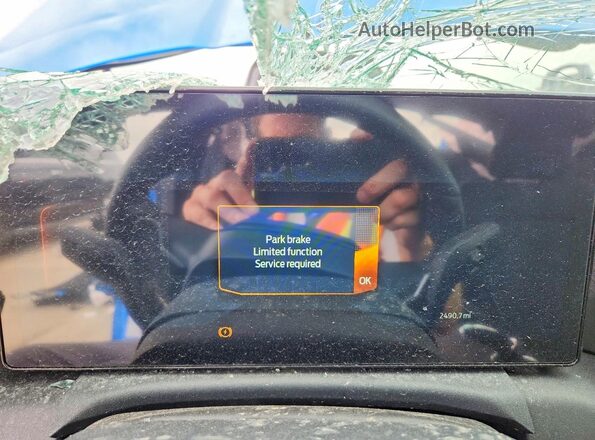 1FA6P8CF5T5402436 2026 FORD MUSTANG Blue Instrument cluster view