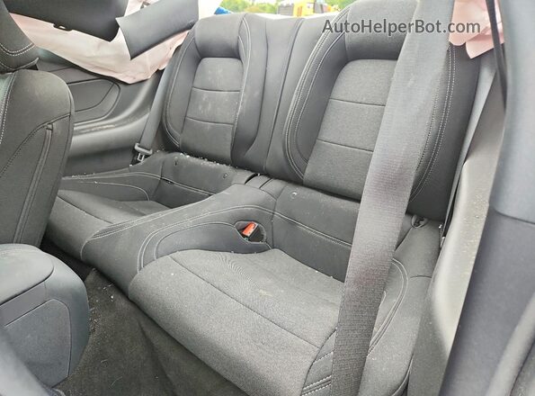 1FA6P8CF5T5402436 2026 FORD MUSTANG Blue Rear seats view
