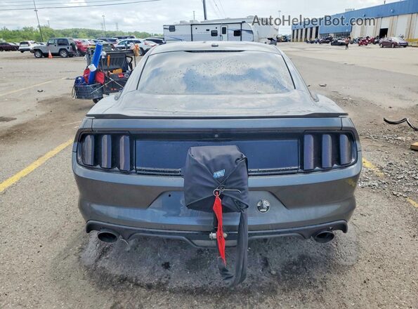 1FA6P8CF6G5211064 2016 FORD MUSTANG Серый Вид сзади