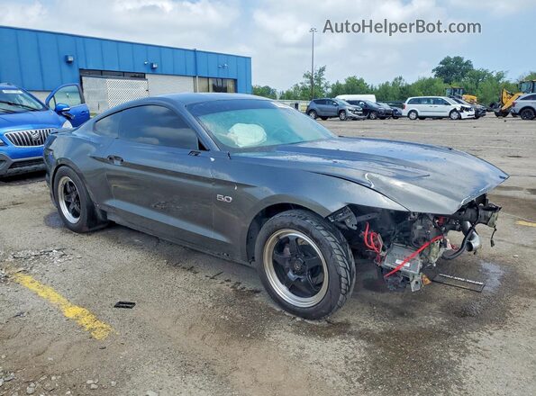 1FA6P8CF6G5211064 2016 FORD MUSTANG Серый Передняя правая четверть