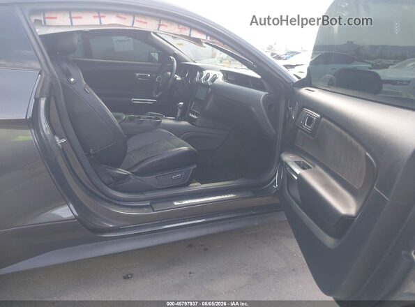 1FA6P8CF6G5228351 2016 FORD MUSTANG Gray Vista interior delantera