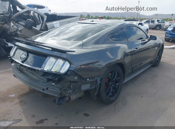 1FA6P8CF6G5228351 2016 FORD MUSTANG Gray Trasero derecho