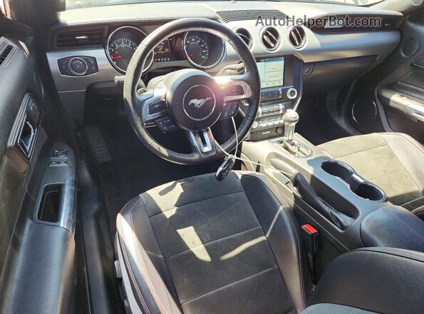 1FA6P8CF6G5303355 2016 FORD MUSTANG Gray Вид панелі приладів