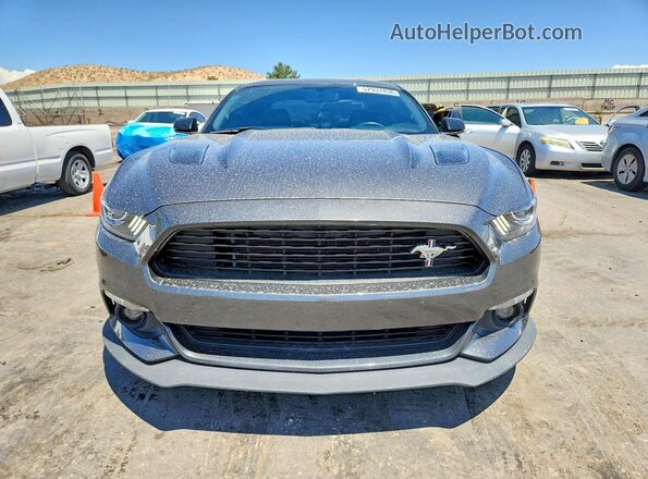 1FA6P8CF6G5303355 2016 FORD MUSTANG Gray Вид спереду
