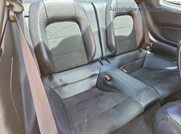 1FA6P8CF6G5303355 2016 FORD MUSTANG Gray Вид задніх сидінь
