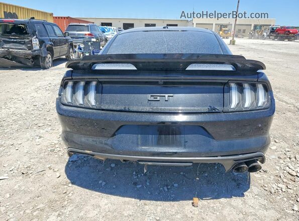 1FA6P8CF6H5208229 2017 FORD MUSTANG Black უკანა ხედი