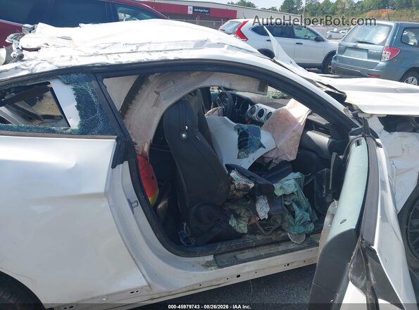 1FA6P8CF6H5259097 2017 FORD MUSTANG White წინა სალონის ხედი