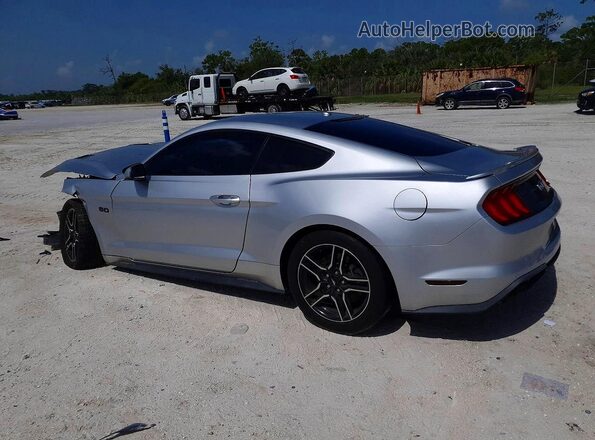 1FA6P8CF6K5161923 2019 FORD MUSTANG Silver უკანა მარცხენა