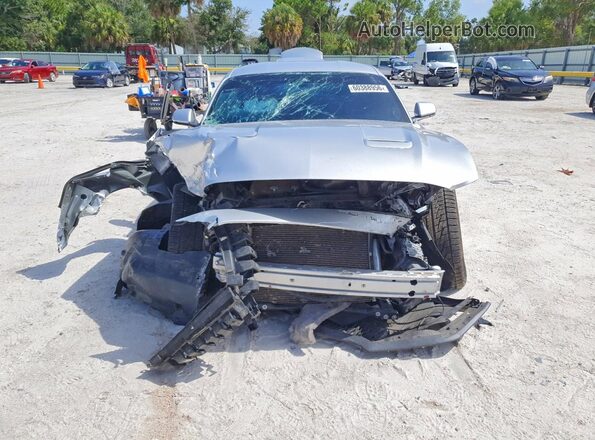1FA6P8CF6K5161923 2019 FORD MUSTANG Silver წინა ხედი
