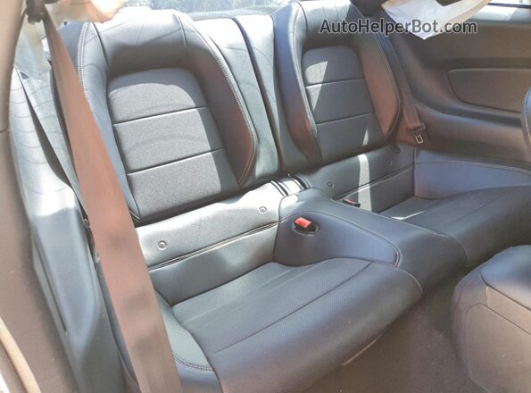 1FA6P8CF6K5161923 2019 FORD MUSTANG Silver უკანა სავარძლების ხედი