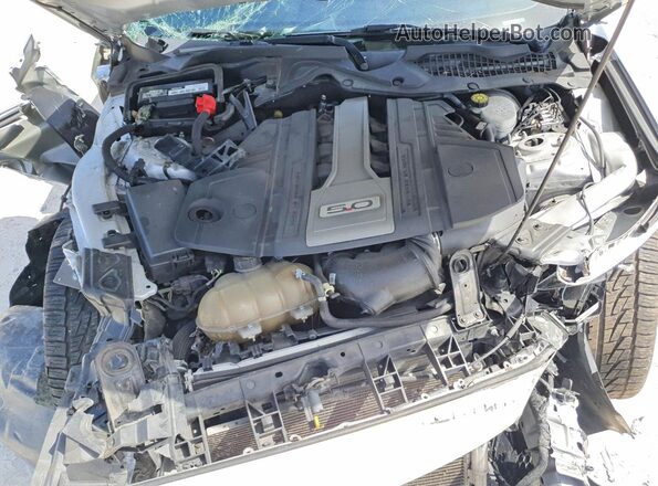 1FA6P8CF6K5161923 2019 FORD MUSTANG Silver უკანა სალონის ხედი