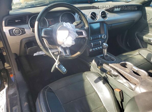 1FA6P8CF6K5199880 2019 FORD MUSTANG Black Առջևի վահանակի տեսք