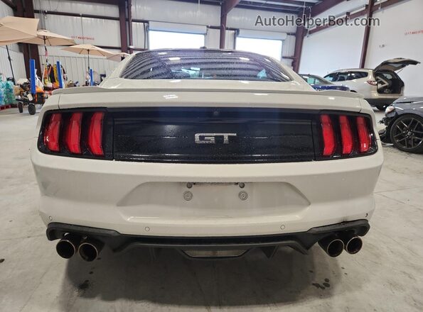 1FA6P8CF6L5103425 2020 FORD MUSTANG White Vista trasera