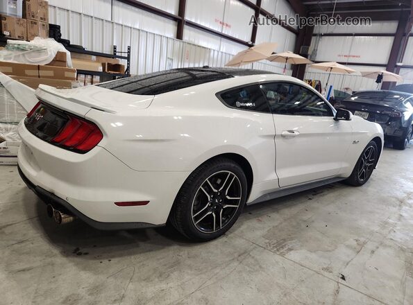 1FA6P8CF6L5103425 2020 FORD MUSTANG White Trasero derecho