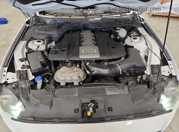 1FA6P8CF6L5103425 2020 FORD MUSTANG White Vista interior trasera