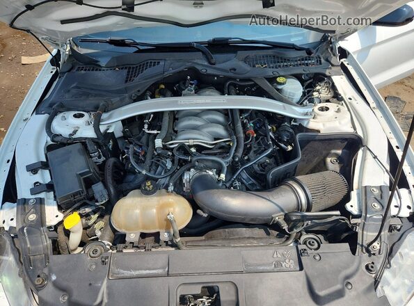 1FA6P8CF6L5108186 2020 FORD MUSTANG Белый Вид задней части салона