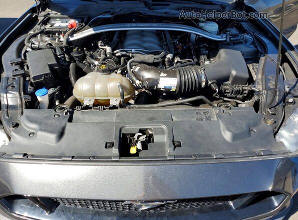 1FA6P8CF6L5168887 2020 FORD MUSTANG Gray უკანა სალონის ხედი