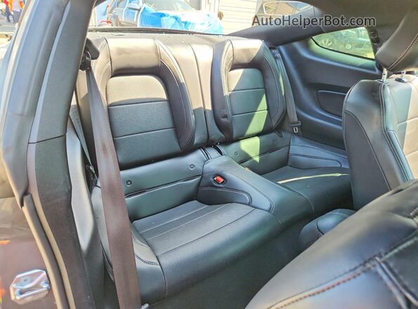 1FA6P8CF6M5107251 2021 FORD MUSTANG Gray Vista de los asientos traseros
