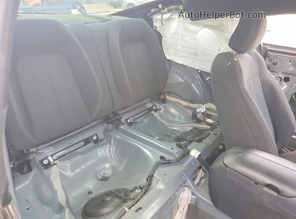 1FA6P8CF6M5138192 2021 FORD MUSTANG Gray უკანა სავარძლების ხედი