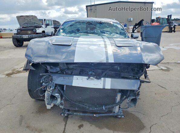 1FA6P8CF6M5138192 2021 FORD MUSTANG Gray წინა ხედი
