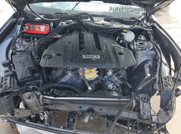 1FA6P8CF6M5138192 2021 FORD MUSTANG Gray უკანა სალონის ხედი