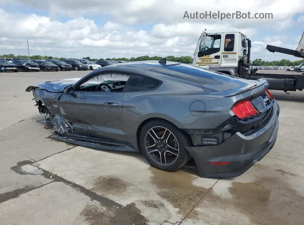 1FA6P8CF6M5138192 2021 FORD MUSTANG Gray 