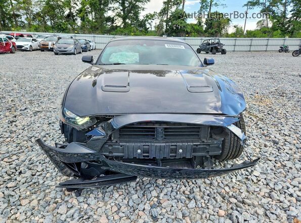 1FA6P8CF6M5149256 2021 FORD MUSTANG Black Դիմացի տեսք