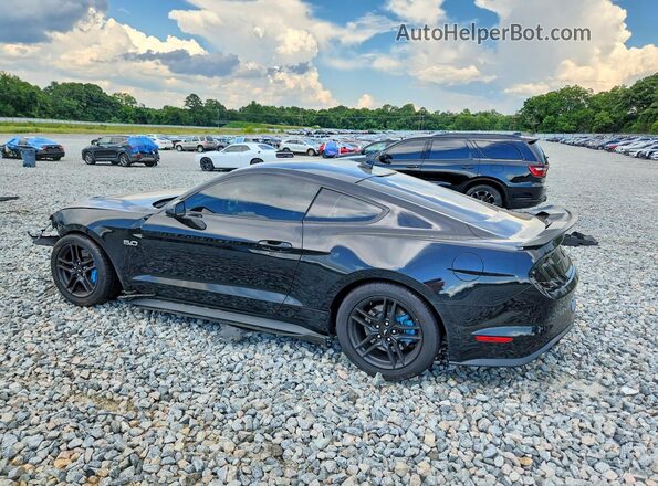 1FA6P8CF6M5149256 2021 FORD MUSTANG Black Հետևի ձախ