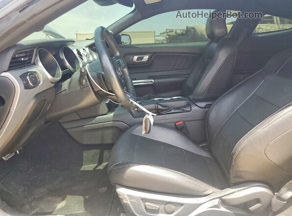 1FA6P8CF6M5153842 2021 FORD MUSTANG Black Widok wnętrza z przodu