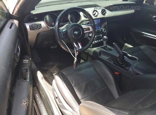 1FA6P8CF6M5153842 2021 FORD MUSTANG Black Widok deski rozdzielczej