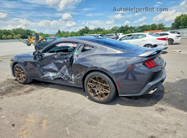 1FA6P8CF6R5401269 2024 FORD MUSTANG Charcoal Trasero izquierdo