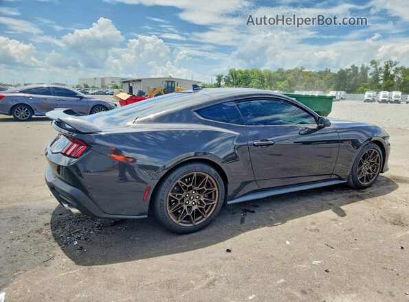 1FA6P8CF6R5401269 2024 FORD MUSTANG Charcoal Trasero derecho