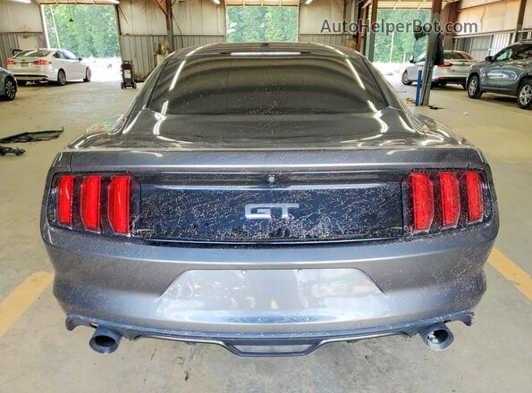 1FA6P8CF7G5204754 2016 FORD MUSTANG Gray Widok z tyłu