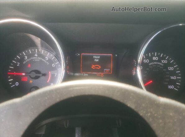 1FA6P8CF7G5204754 2016 FORD MUSTANG Gray Widok zestawu wskaźników