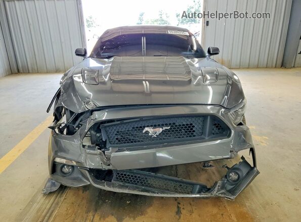 1FA6P8CF7G5204754 2016 FORD MUSTANG Gray Widok z przodu