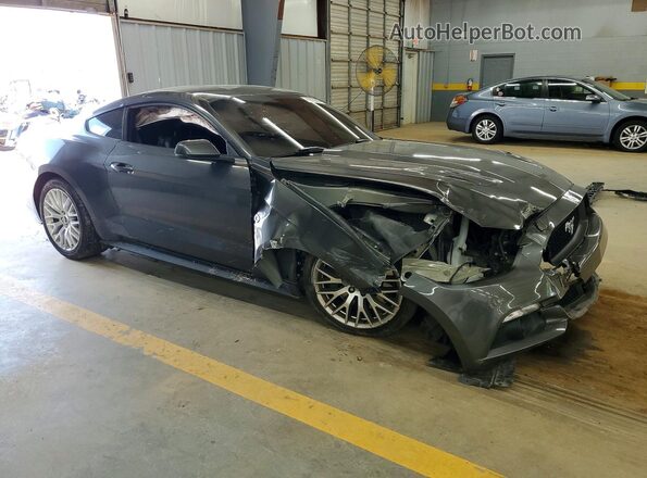 1FA6P8CF7G5204754 2016 FORD MUSTANG Gray Przód prawy