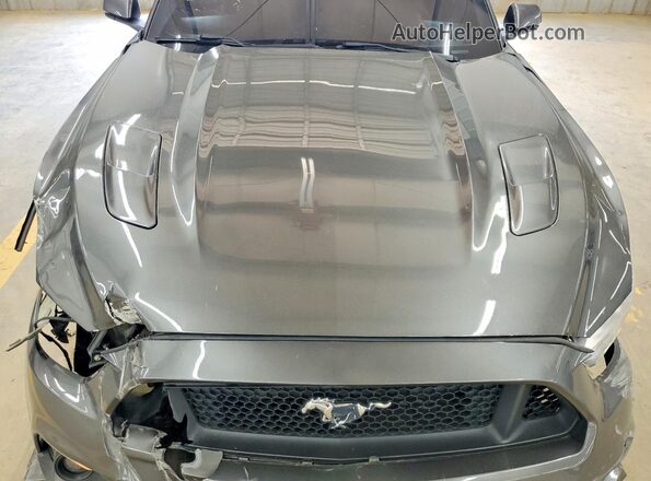 1FA6P8CF7G5204754 2016 FORD MUSTANG Gray Widok wnętrza z tyłu