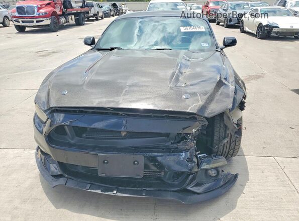 1FA6P8CF7H5203332 2017 FORD MUSTANG Black Widok z przodu