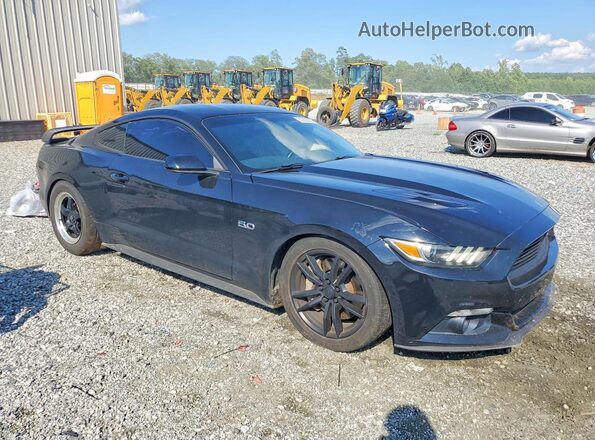 1FA6P8CF7H5263420 2017 FORD MUSTANG Black Delantero derecho