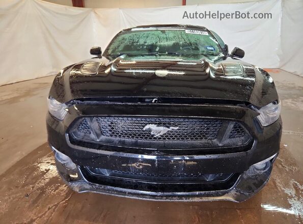 1FA6P8CF7H5316228 2017 FORD MUSTANG Black Вид спереду
