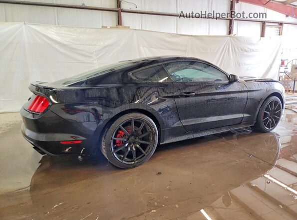 1FA6P8CF7H5316228 2017 FORD MUSTANG Black Задня права чверть