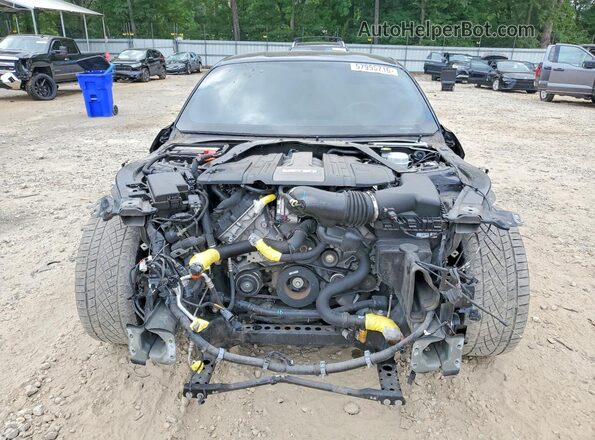 1FA6P8CF7J5117217 2018 FORD MUSTANG Black Widok z przodu