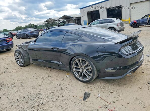 1FA6P8CF7J5117217 2018 FORD MUSTANG Black Tył lewy