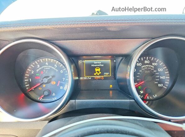 1FA6P8CF7J5138214 2018 FORD MUSTANG Blue Widok zestawu wskaźników