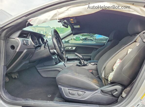 1FA6P8CF7K5163339 2019 FORD MUSTANG Silver წინა სალონის ხედი