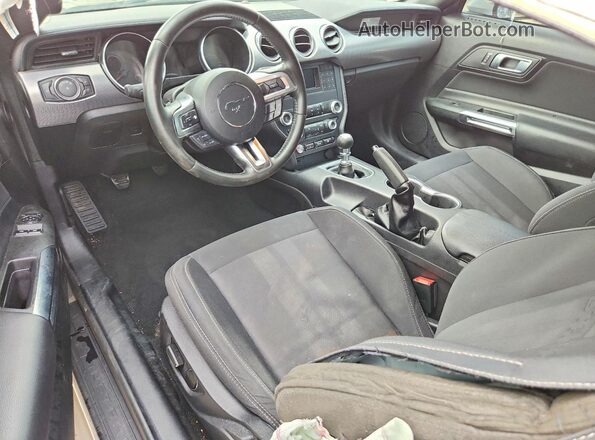 1FA6P8CF7K5163339 2019 FORD MUSTANG Silver წინა პანელის ხედი