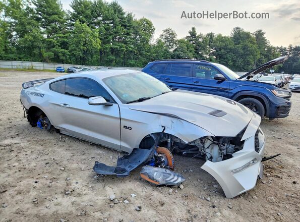 1FA6P8CF7K5163339 2019 FORD MUSTANG Silver წინა მარჯვენა