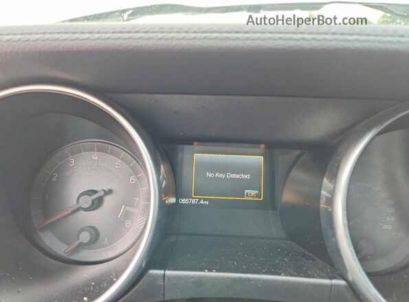 1FA6P8CF7K5163339 2019 FORD MUSTANG Silver ხელსაწყოთა პანელის ხედი