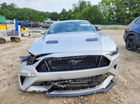 1FA6P8CF7K5163339 2019 FORD MUSTANG Silver წინა ხედი